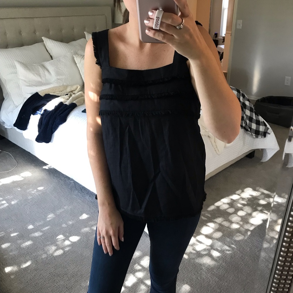 J Crew Fringe Tank